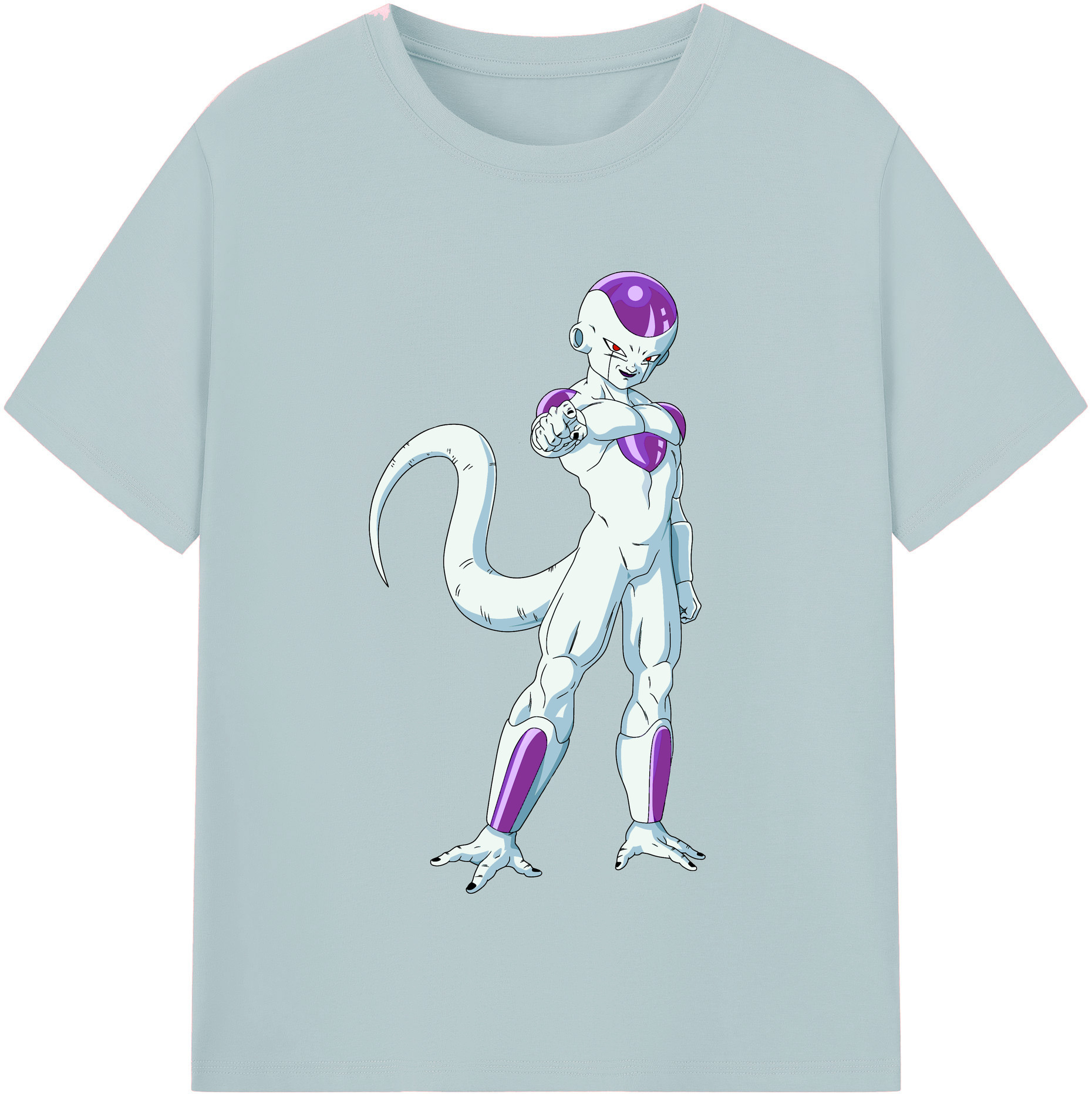 （画像用） ドラゴンボール フリーザ DRAGON BALL Frieza 綿100％半袖Tシャツ（フロントプリント）